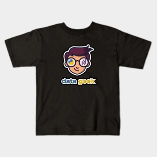 Data Geek Boy Kids T-Shirt